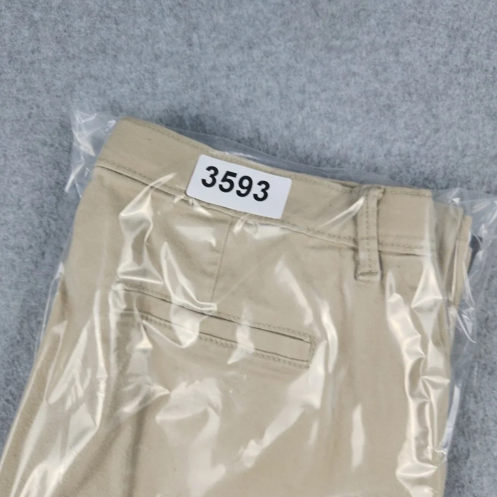 The Children's Place Chino Pants Kids 16 Tan Cotton Stretch Slash Pocket Outdoor